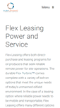Mobile Screenshot of flexleasingpower.com